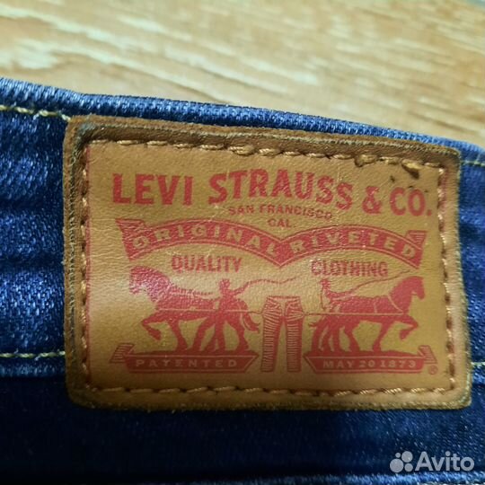 Джинсы женские levis 711 синии