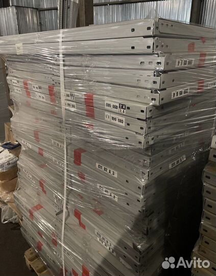 Металлические стеллажи Б/У