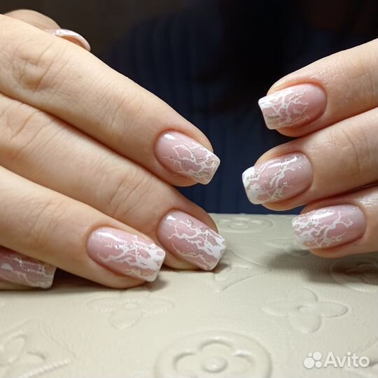 Маникюр, гель лак, наращивание ногтей на дому