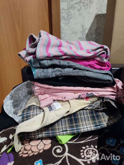 Вещи на девочку 4-6 лет, 7 лет, 11-12 лет