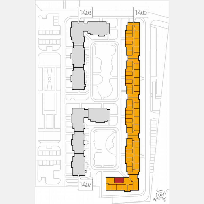2-к. квартира, 63,6 м², 5/8 эт.