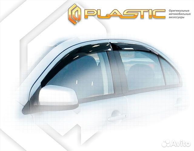 Ветровики дверей Mitsubishi Lancer 2007–н.в