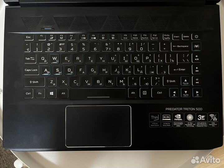 Ноутбук Acer Predator Triton 500