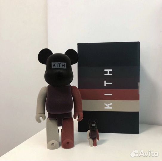 Bearbrick Medicom Toy kith 100 400 2019 Rare