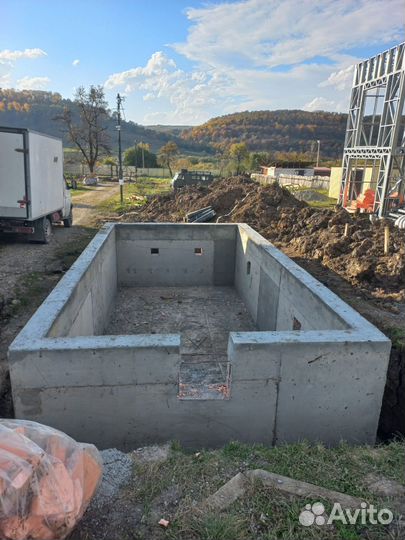 Бетонирование бассейнов