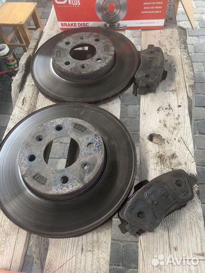 Тормозные диски kia rio 4 2019