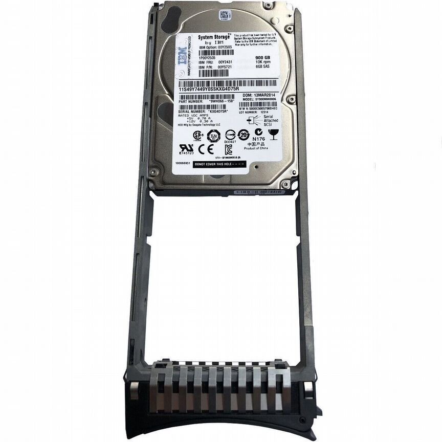 [00Y2431] Жесткий Диск Ibm 900gb 00y5721 00y5909 Sas 00y2431