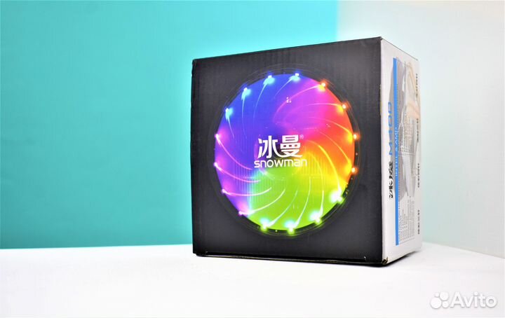 Куллер Snowman M400 с подсветкой