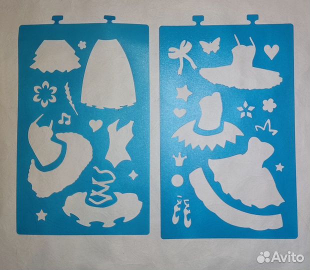 Tupperware трафареты для рисования