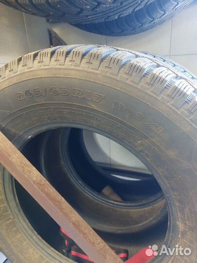 Зимние шины 265/65/r17