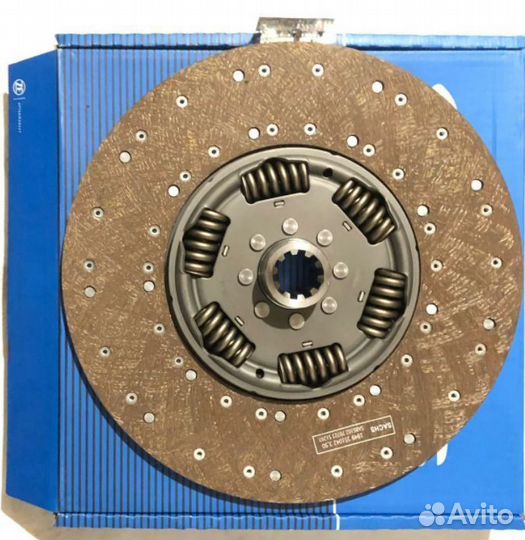 Диск сцепления ведомый камаз евро 2/3/4 кпп 154