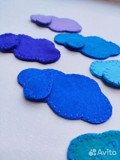 Развивающие игрушки из фетра