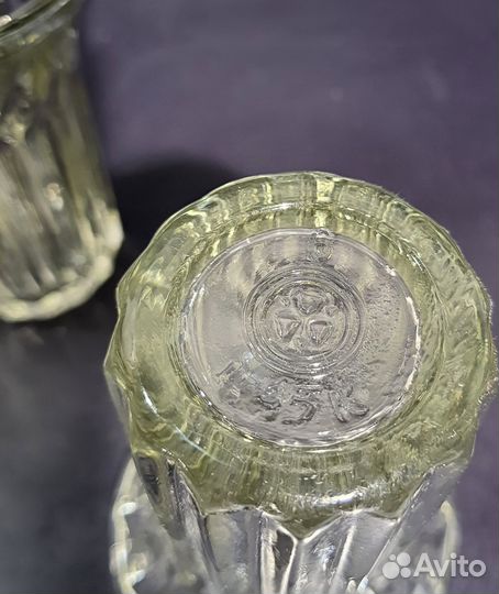 Вазочка универсальная стекло винтаж СССР