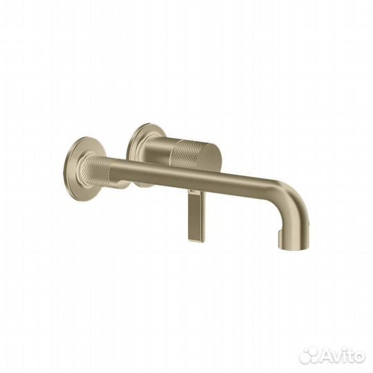 Смеситель для раковины brushed brass Gessi inciso