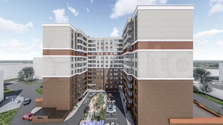 3-к. квартира, 98,8 м², 9/12 эт.