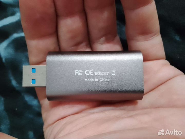 Адаптер видеозахвата hdmi USB 3.0