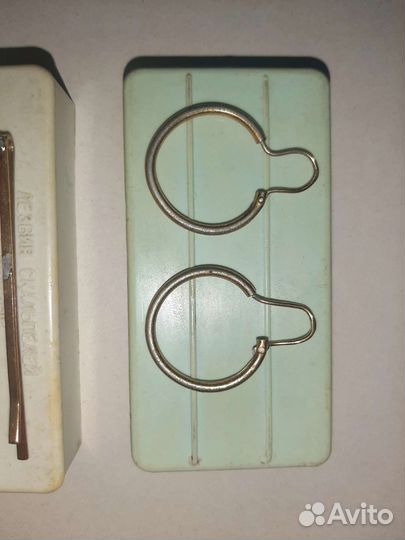 Серьги бижутерия СССР