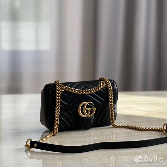 Сумка женская натуральная gucci кожа