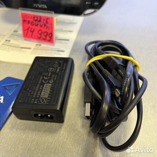 Ps Vita 128gb прошита, полный комплект идеал