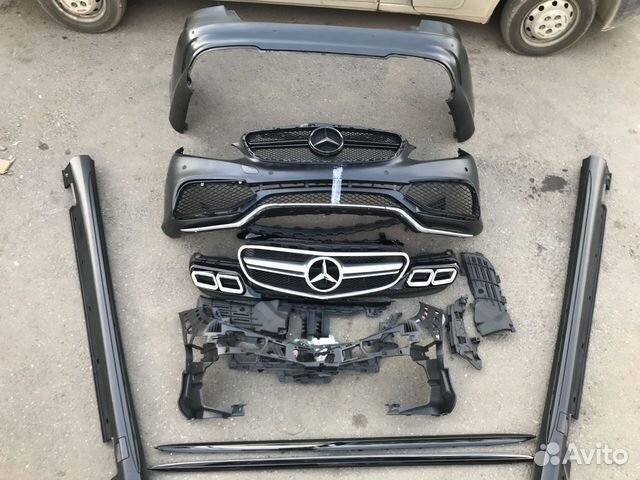 Mercedes E212 W212 обвес по кругу в сборе 6.3 рест купить в Москве ...
