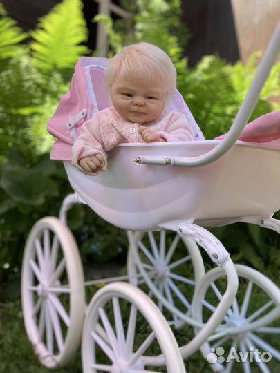 Ретро коляска для кукол