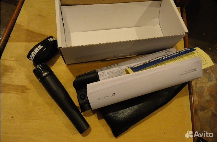 Shure SM57 новый вокальный микрофон в коробке