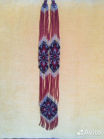 Гердан из бисера