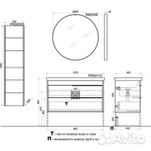 Мебель для ванной