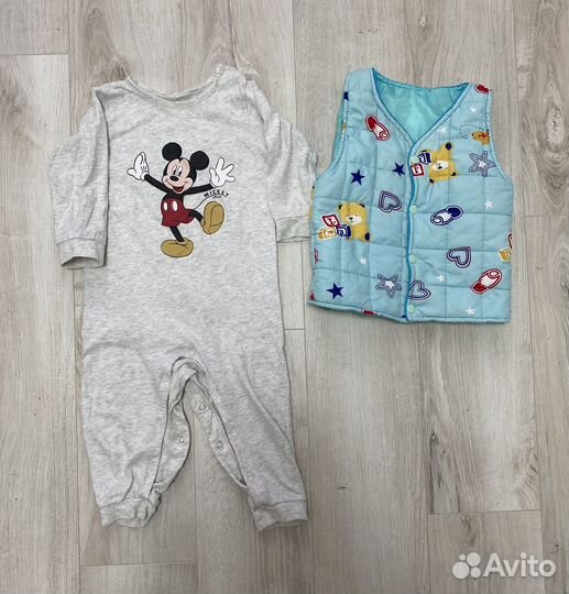 Пакет вещей на мальчика 74-80