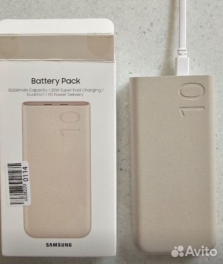 Аккумулятор Samsung новый оригинал 10000 mAh