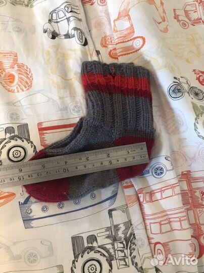 Вязанные носки детские