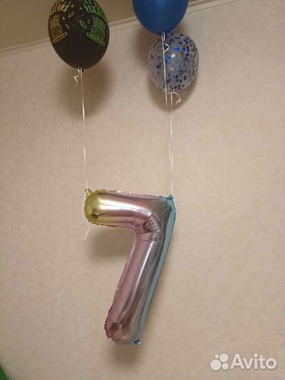 Надувные цифры