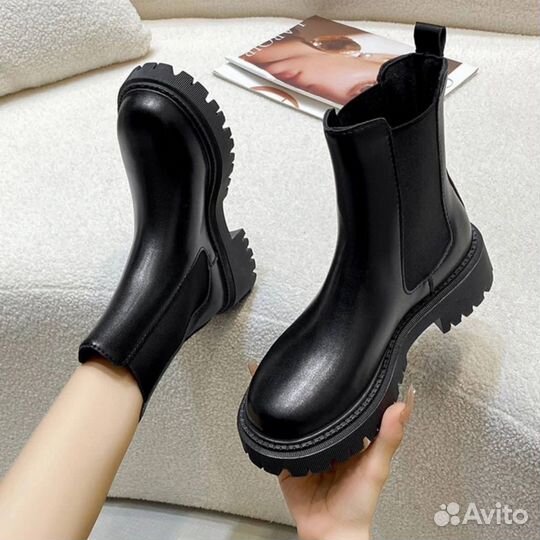 Ботинки зимние челси