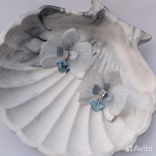 Серьги ручная работа