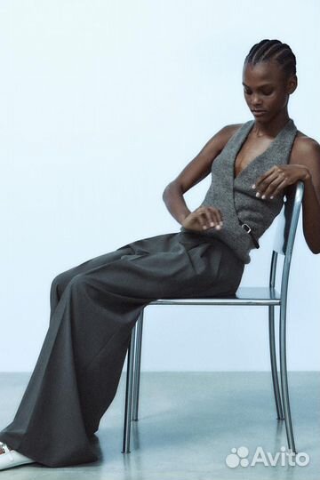 Топ халтер с ремешком/Zara