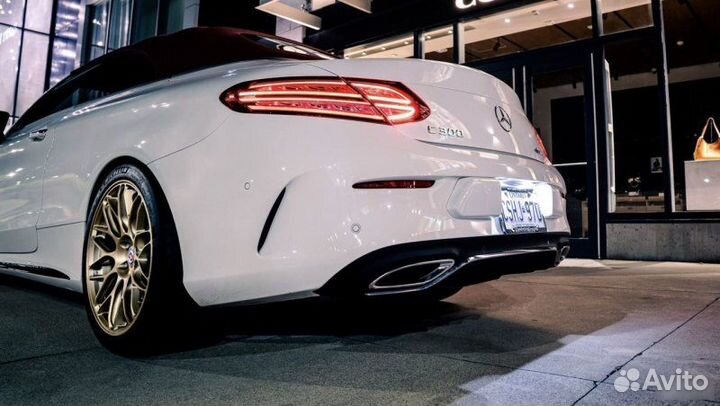 Кованые диски в стиле HRE Mercedes A205 R19