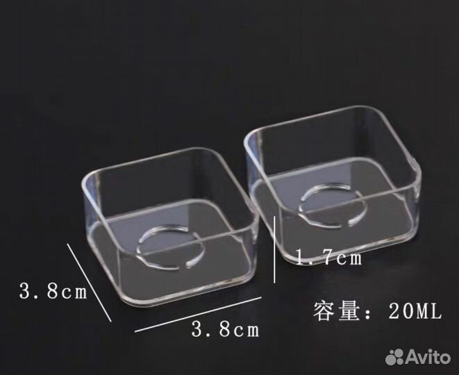 Пластиковые гильзы для свечей квадратные