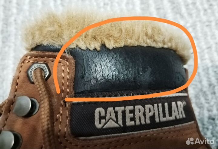Ботинки caterpillar 37