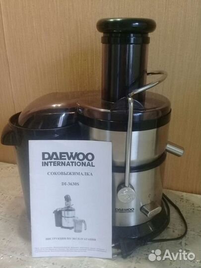 Соковыжималка daewoo. 800 ватт