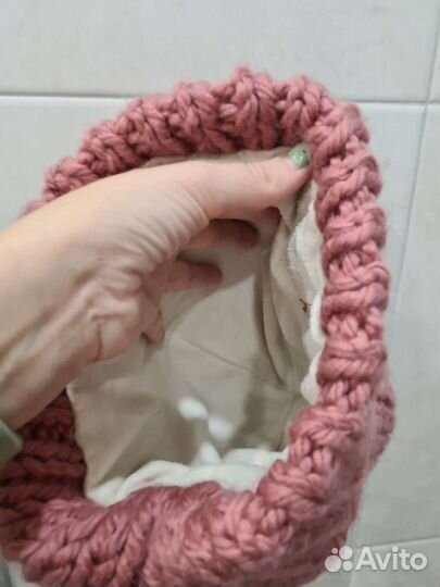 Шапка и снуд комплект