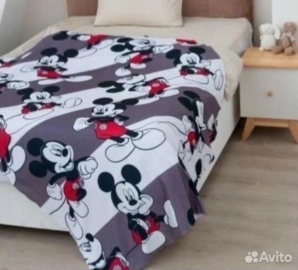 Плед-покрывало. Размер 180*200. Велсофт