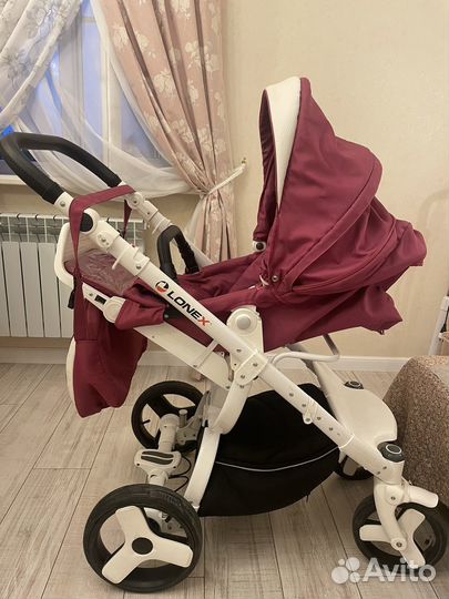 Коляска 2 в 1 с автокреслом