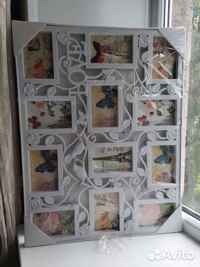Фоторамка на много фото
