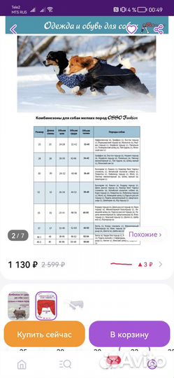 Новый плащ дождевик комбинезон для собак