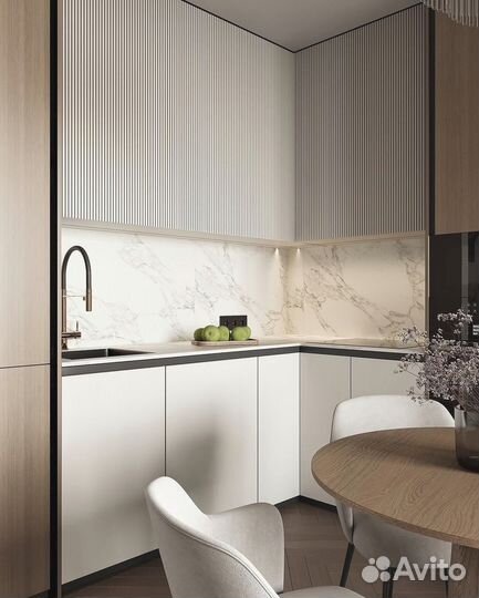 Красивый кухонный гарнитур