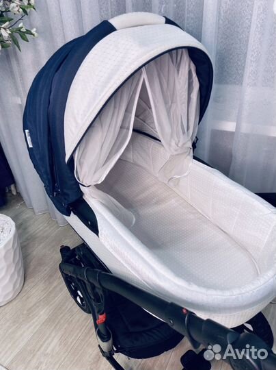 Коляска 3 в 1 bebe mobile (шикарная. Отл.сост)