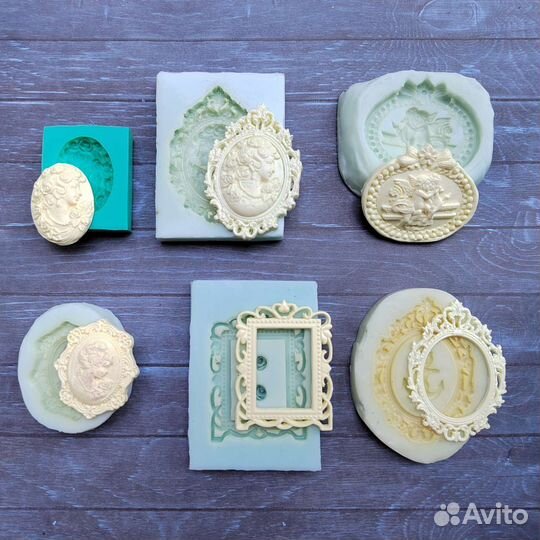 Силиконовые формы. Молд для глины