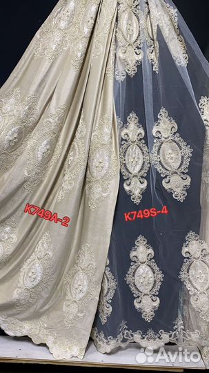 Шторы бархат велюр с вышивкой