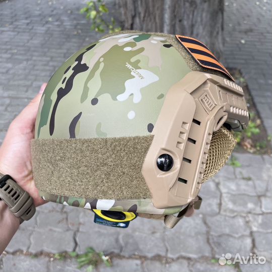 Баллистический шлем Атом-2 Арамид (Atlant Armour)