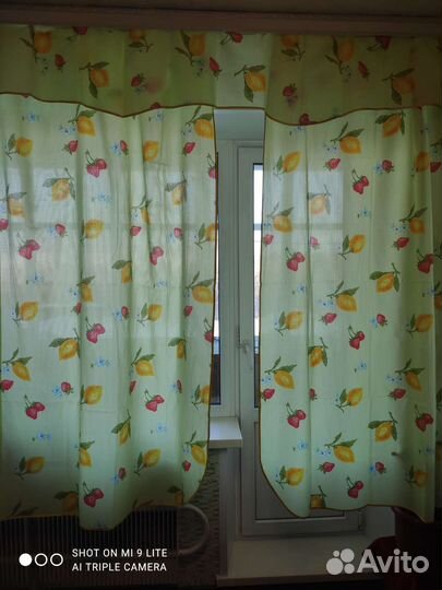 Шторы тюль для кухни